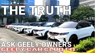 The Truth behind Geely ownership from the owners after 3 Years