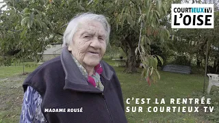 Madame Rousé et ses 94 ans, seront les invitées de Courtieux Tv au mois d'octobre.