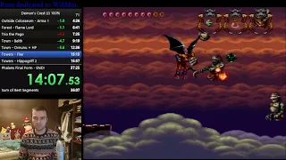 Demon's Crest 100% Speedun - 36:57 [WR]