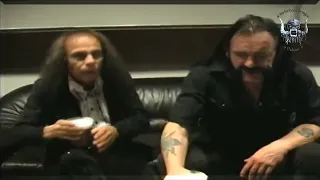 ✠ Lemmy Kilmister ✠ Ronnie James Dio -About the New Metal Xmas song ✠