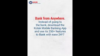 How to get started on the Kotak Mobile Banking App
