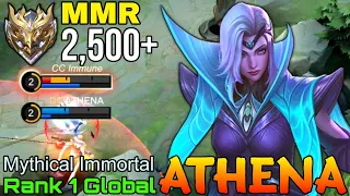 Insane Domination No.1 Mythical Immortal Team - Top 1 Mythical Immortal by ATHENA - Mobile Legends