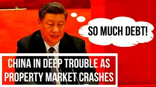CHINA in DEEP TROUBLE as Property Market CRASHES. 30% of GDP Dependent Upon Real Estate