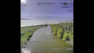 Дрони-камікадзе втопили 3 російські катери на Херсонщині