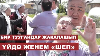 "Акем КА*ЧЫК,  жеңем дөбөт" деген бир туугандар чыры ырбады. Үй талашып жатышат