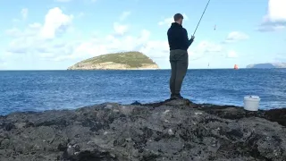 Bass Fishing at Penmon Point