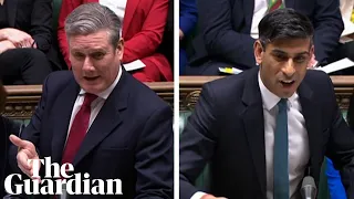 Starmer confronts Sunak at PMQs over 'utterly broken' asylum system