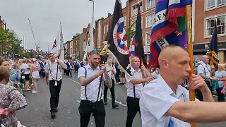 Belfast 12TH JULY 2022. Full Parade