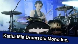 Drumsolo Katha Mia MONO INC Open Air Pförring 2011 - LocalEventclips