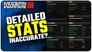 Are the Detailed Stats Accurate in Modern Warfare III?