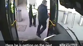 City of London Police - CCTV exposes fraudsters false bus injury claim