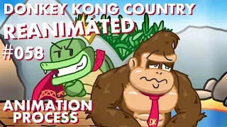 Donkey Kong Country Reanimated: Scene 58 Animation Process.