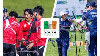 Japan v France – recurve U21 men team bronze | Limerick 2023 World Archery Youth Championships