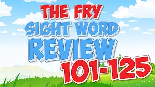 Fry Sight Word Review | 101-125 | Jack Hartmann