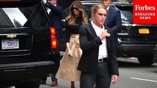 SPOTTED: Melania Trump Seen In New York City Just Before DOJ Indictment Of Ex-POTUS