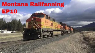 Railfanning in Missoula and Frenchtown! Montana Railfanning EP10