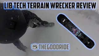 Lib Tech 2024 2025 Terrain Wrecker All Mountain Snowboard Review