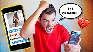 CATFISHING My WIFE To See If She CHEATS!! **She Actually Cheats**  😭💔 | Familia Diamond