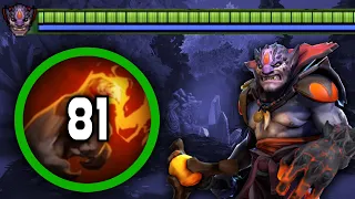 81 Finger of Death Stacks Lion 50 Kills By Goodwin | Dota 2 Gameplay