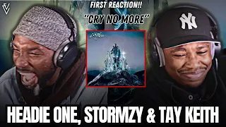 Headie One, Stormzy & Tay Keith - Cry No More | FIRST REACTION