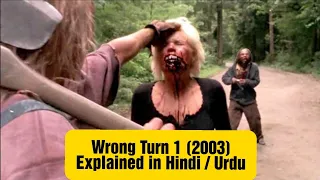 Wrong Turn 1 (2003) Movie Explained in Hindi / Urdu