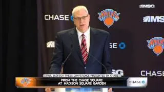 Phil Jackson's Opening Remarks