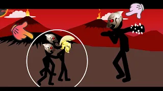 2D Animation Golden Spearton Revenge - Stick War Funny Moments - Stick Boy