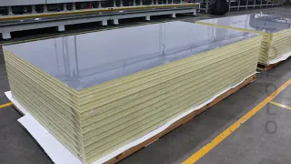 Manufacturing Aluminum Skin XPS Foam Sandwich Panels