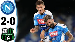 Napoli 2 - 0 Sassuolo - Highlights - 2020