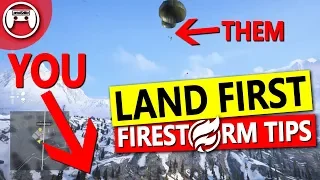 How to Land First in Firestorm - Firestorm Parachute Tips