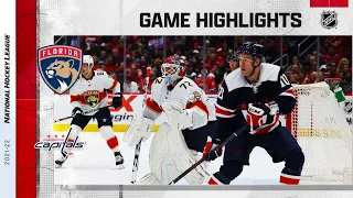 Panthers @ Capitals 11/26/21 | NHL Highlights