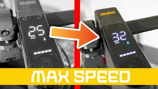 32Km/h - How to unlock the Segway Ninebot G65 Max 2 speed