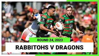 South Sydney Rabbitohs v St George Illawarra Dragons | NRL 2023 Round 24 | Full Match Replay