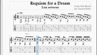 Requiem For A Dream (Lux Aeterna) - Clint Mansell - Sheet Tab Guitar