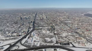 Барнаул. Нагорный парк. Панорама с высоты 320м. DJI Phantom 4