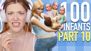 Can You Have Triplets With A Full Household? | 100 BABY CHALLENGE SPEEDRUN | Part 10