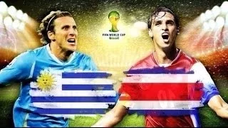 Fifa World Cup 2014 Group D Uruguay vs. Costa Rica Full match