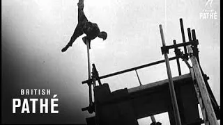 Acrobat Steeplejack Thrills Geneva (1949)