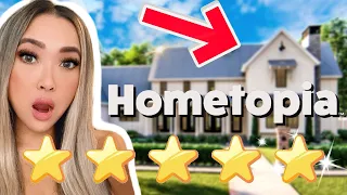 Getting a 5 STAR renovation in the BEST new building simulation game | Hometopia Career Let's Play