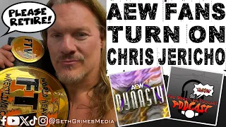 "Please Retire" AEW Crowd TURNS on Chris Jericho | Pro Wrestling Podcast Podcast #chrisjericho