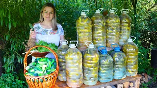 CUCUMBERS as BARREL for WINTER / The easiest and most reliable way to pickle cucumbers