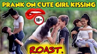 || Rai ji fun || || Prank on Cute Girl kissing - Roast || Raizi Fun ||