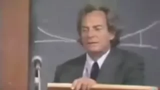 Richard Feynman on hungry philosophers (or do we see objects or only their light)