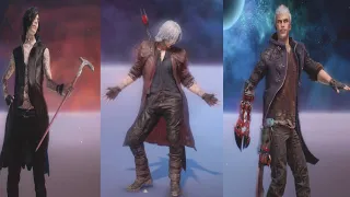 Devil May Cry 5 - All Taunts - 3 Million Red Orbs Taunts - All Characters Taunts (DMC5 2019)