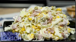 Этот Вкусный, Простой САЛАТ с капусты я готова есть хоть каждый день!