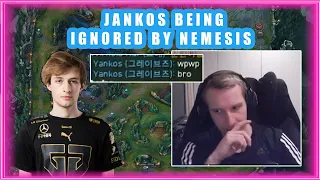 Jankos Being IGNORED by NEMESIS 👀 [FUNNY]