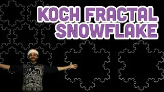 Coding Challenge #129: Koch Fractal Snowflake