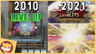 Level ??? In 8 Hours | Pre Big Bang VS Now | MapleStory