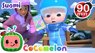 Hiihtolaulu | CoComelon Finnish | Kids Christmas Songs in Suomi | Suomalaisia sarjakuvia