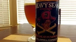 Heavy Seas The Great Pumpkin Imperial Pumpkin Ale ((2012 Vintage)) DJs BrewTube Beer Review #376